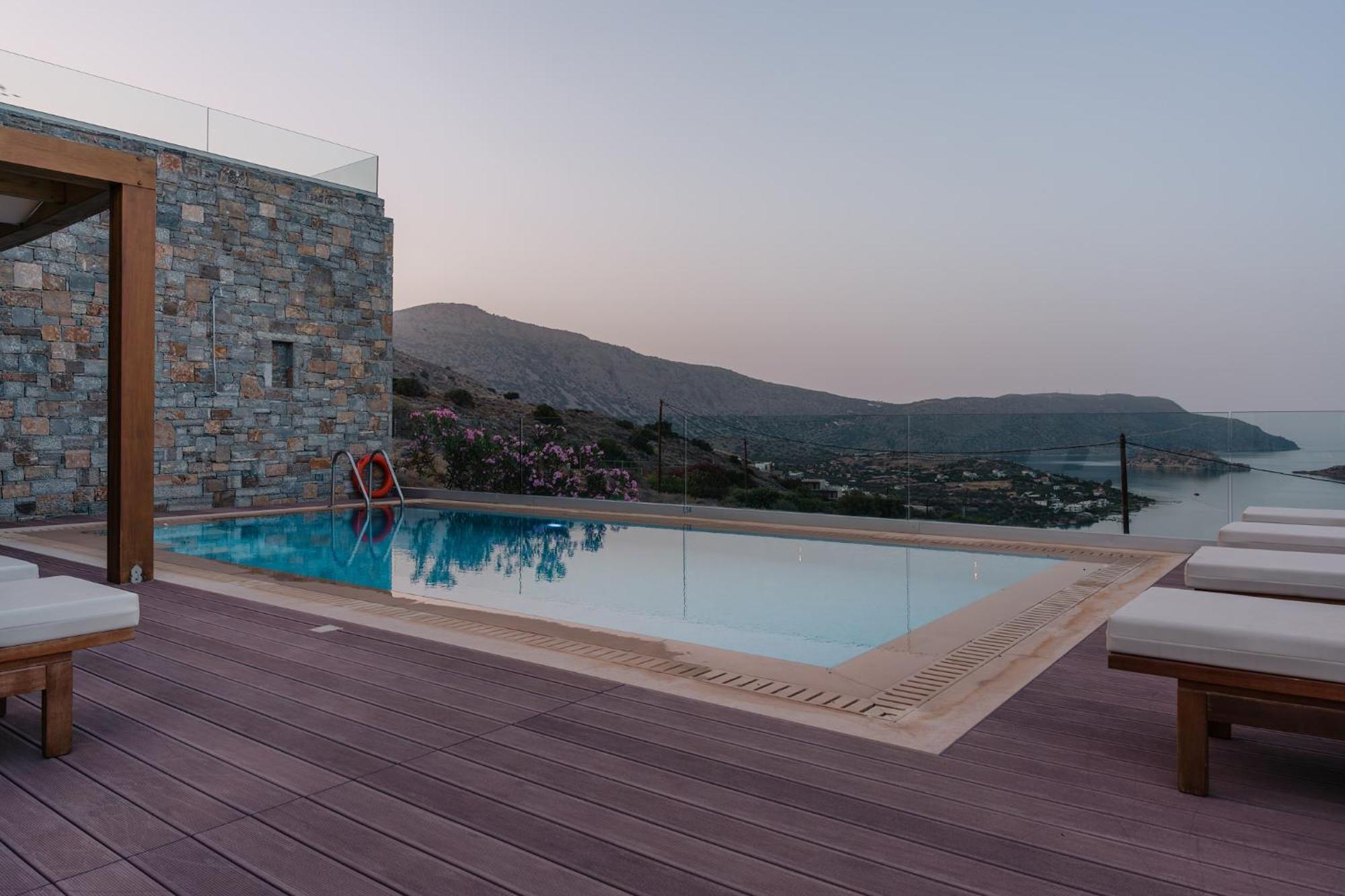 Elounda Panorama Villa ภายนอก รูปภาพ