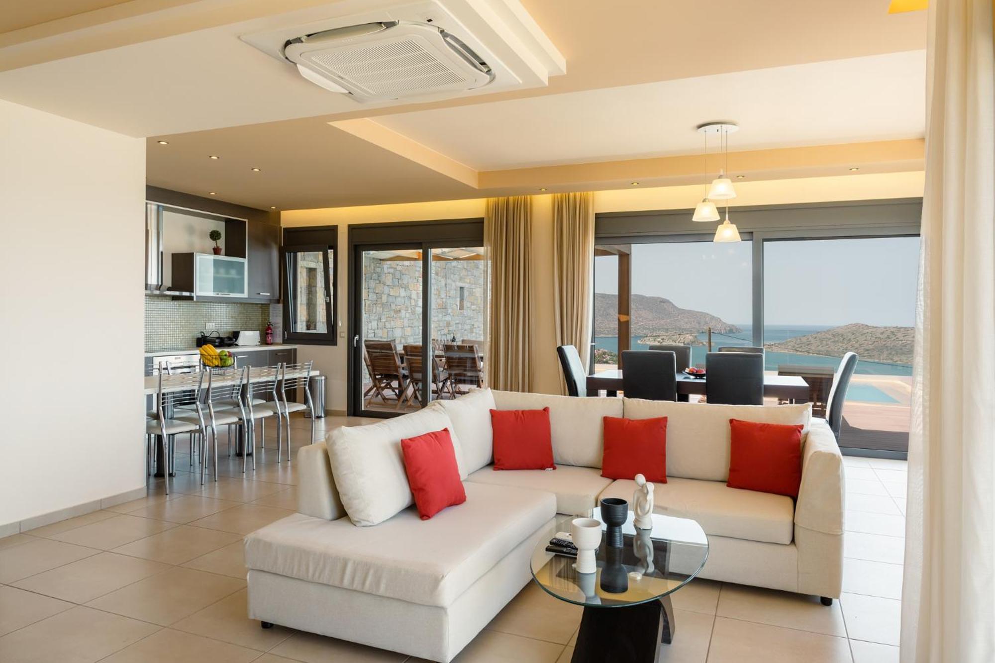 Elounda Panorama Villa ภายนอก รูปภาพ