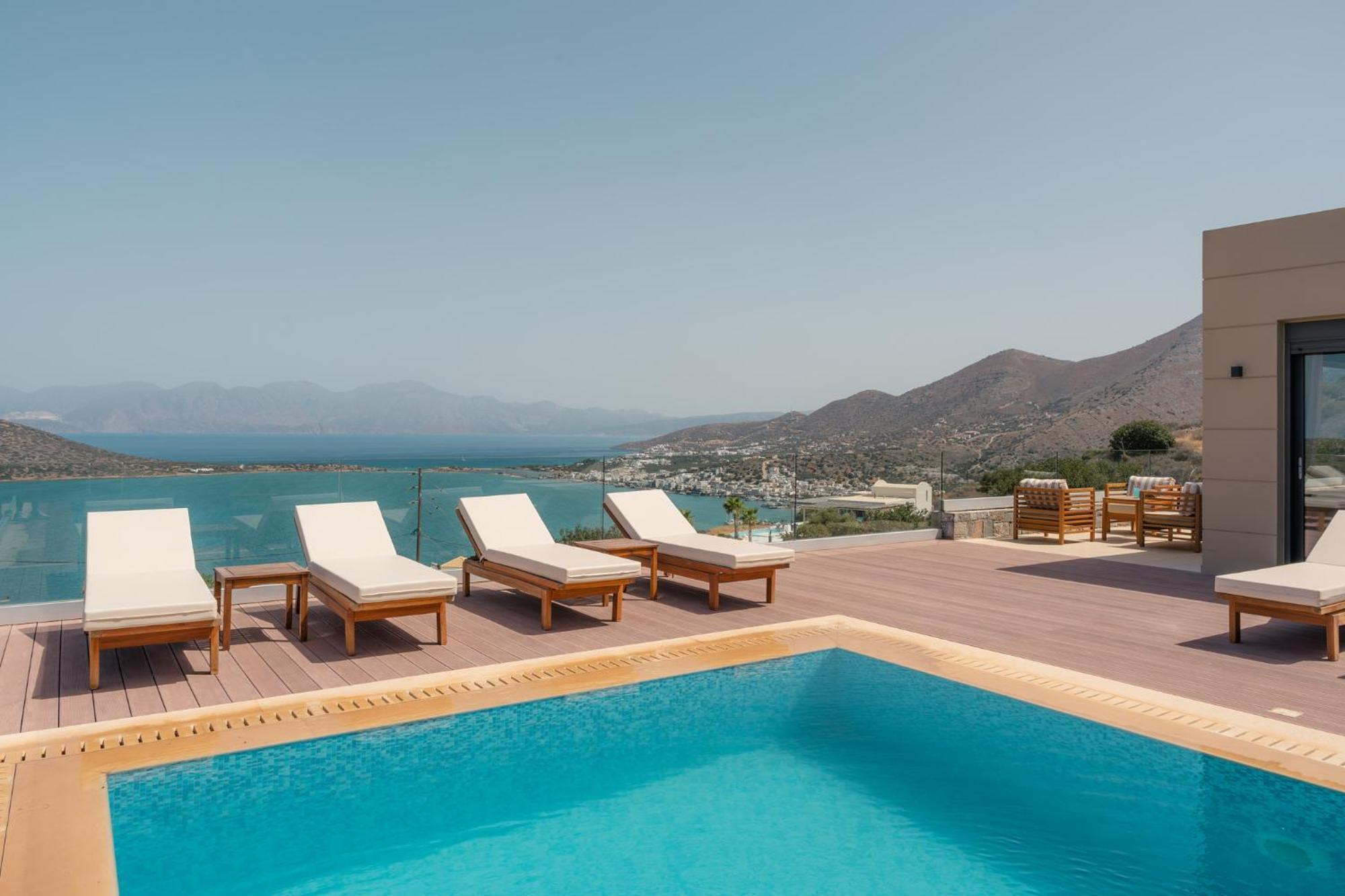 Elounda Panorama Villa ภายนอก รูปภาพ