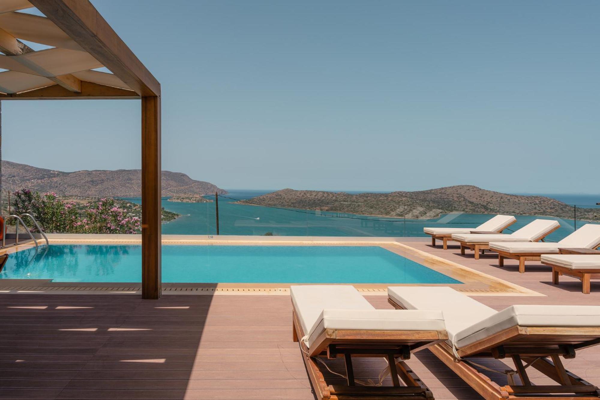 Elounda Panorama Villa ภายนอก รูปภาพ