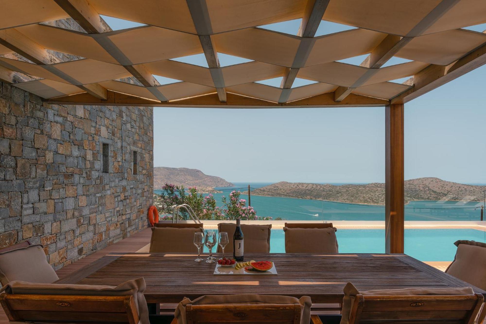 Elounda Panorama Villa ภายนอก รูปภาพ