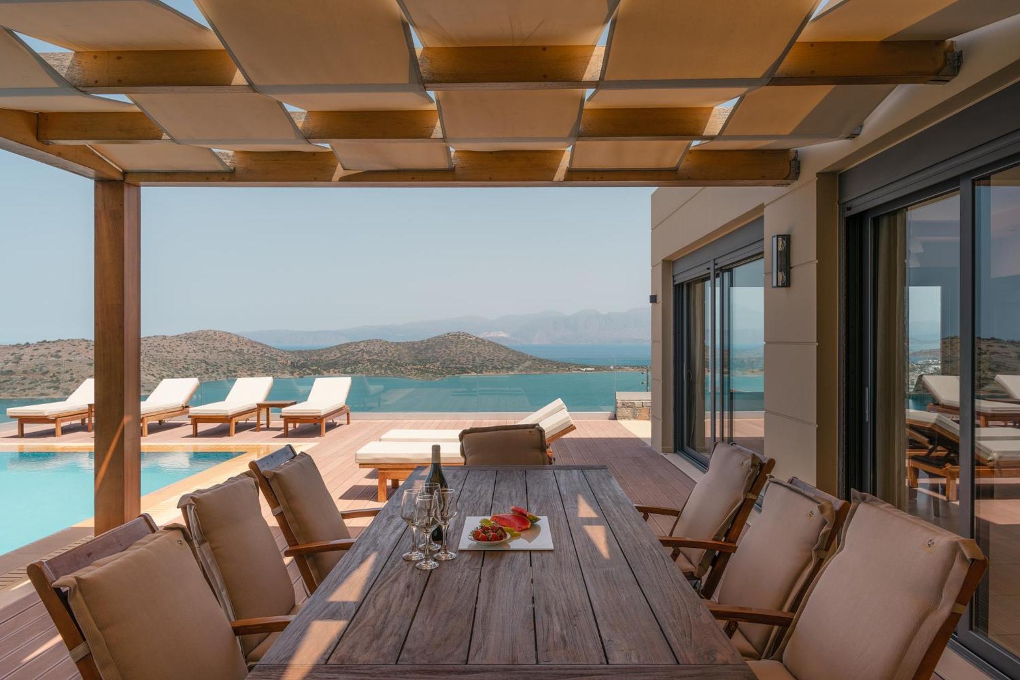 Elounda Panorama Villa ภายนอก รูปภาพ