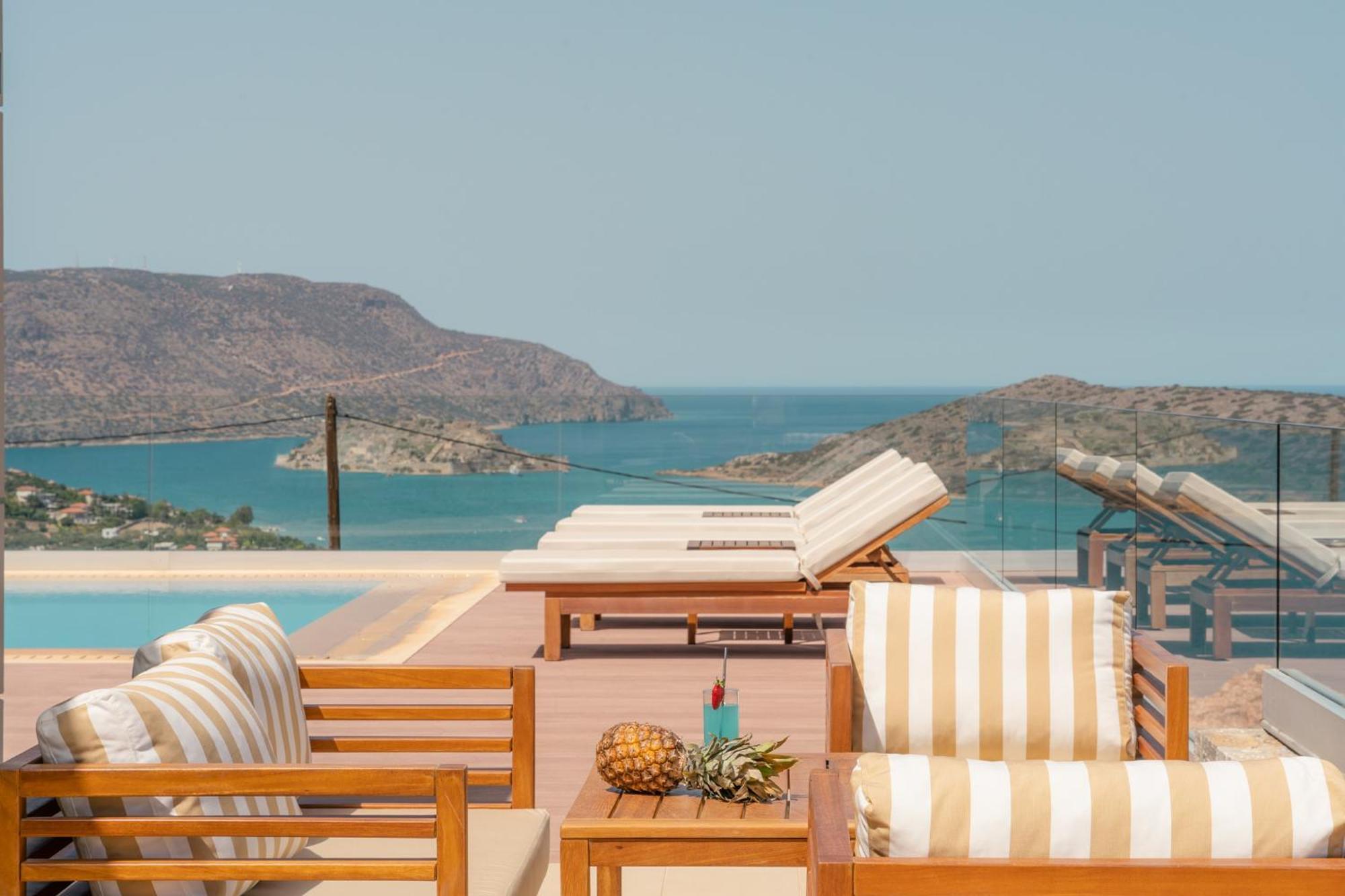 Elounda Panorama Villa ภายนอก รูปภาพ