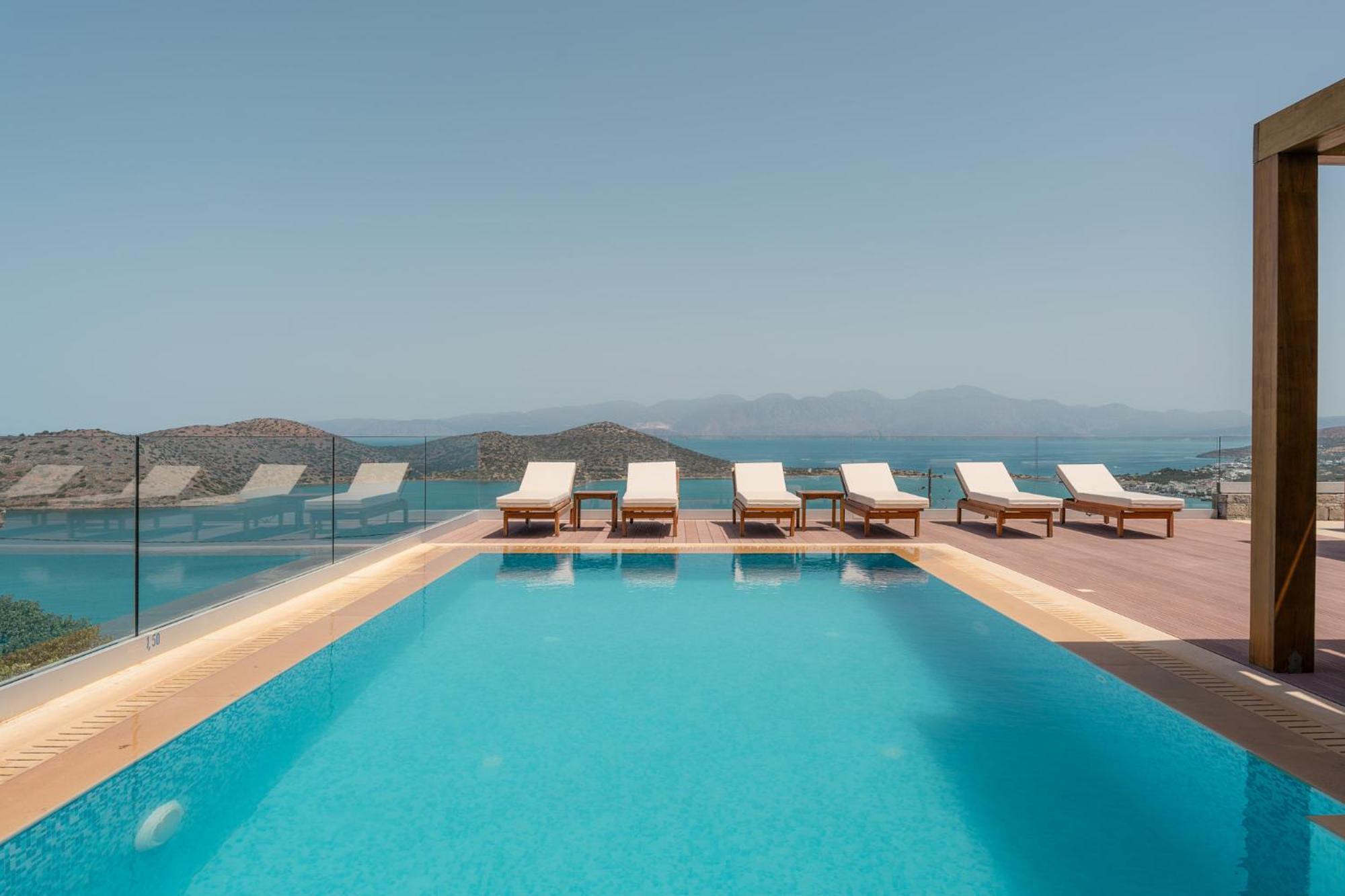 Elounda Panorama Villa ภายนอก รูปภาพ