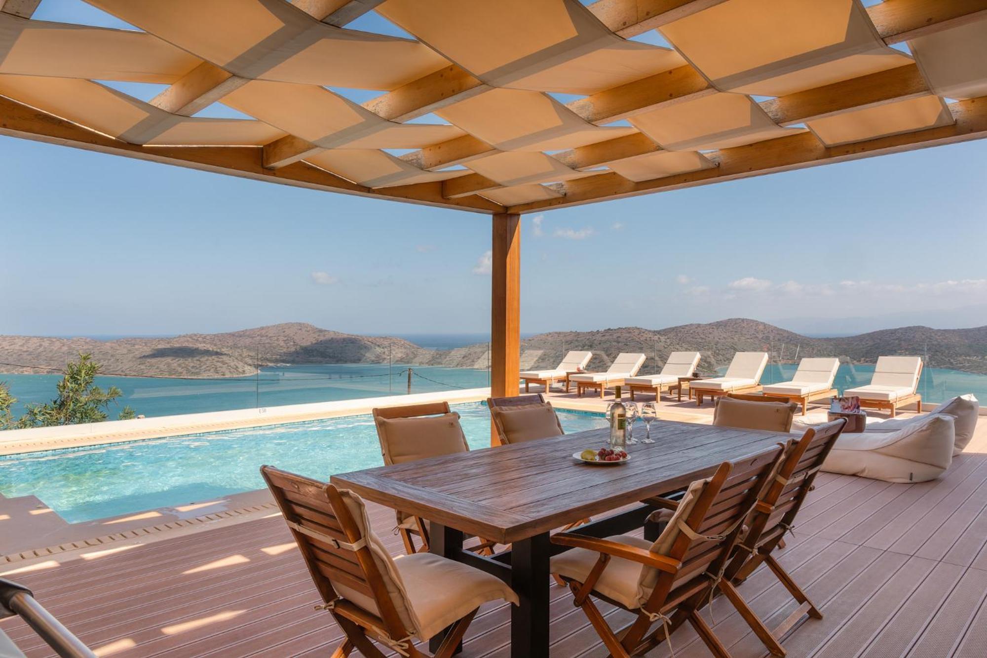 Elounda Panorama Villa ภายนอก รูปภาพ