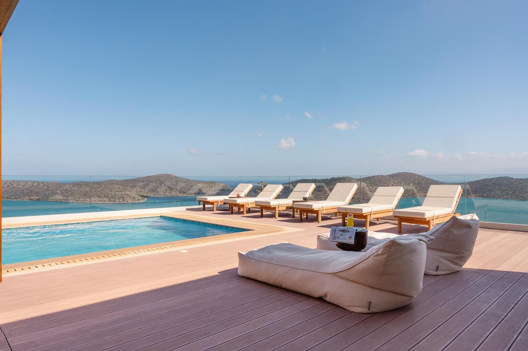 Elounda Panorama Villa ภายนอก รูปภาพ