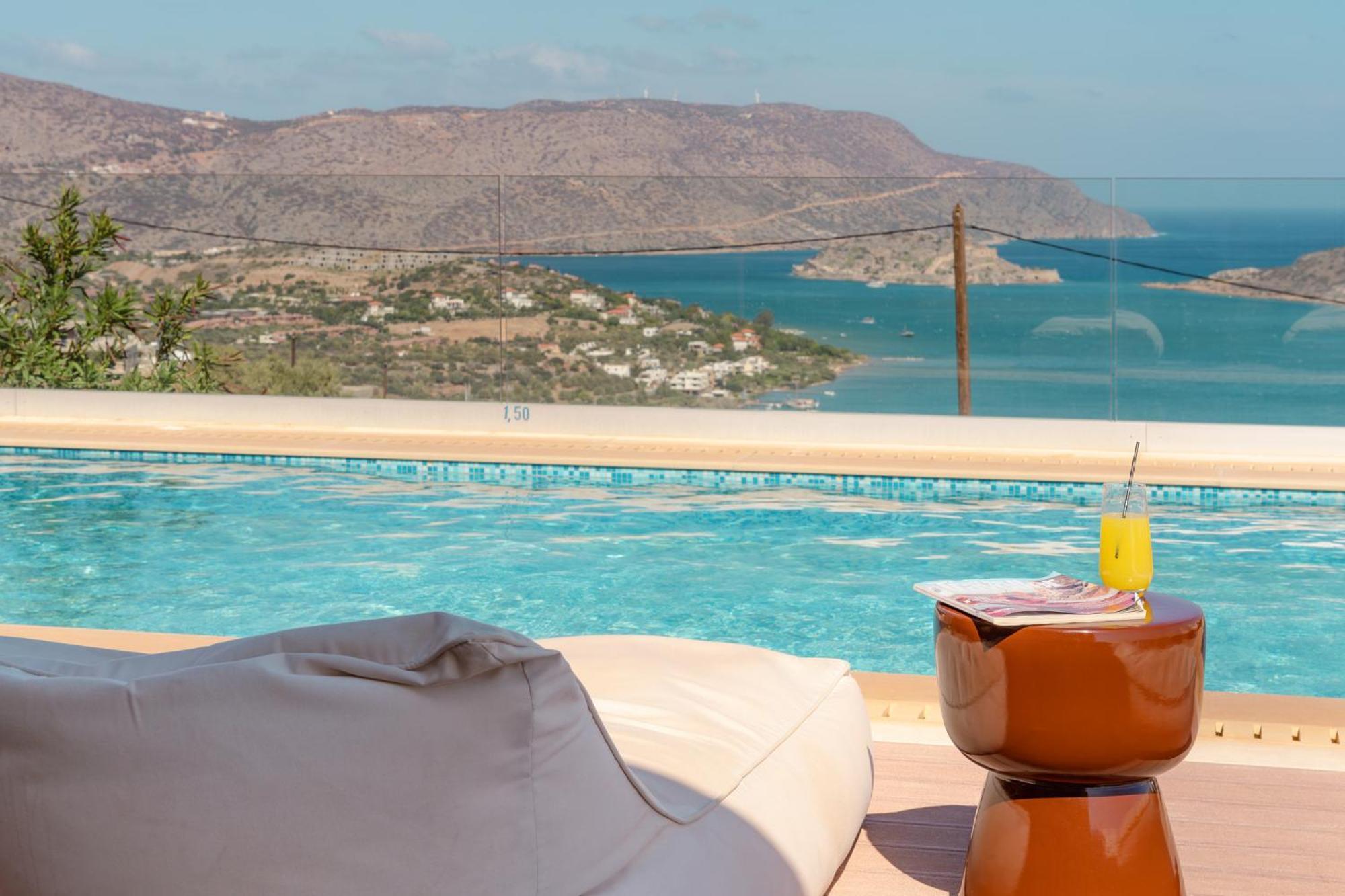 Elounda Panorama Villa ภายนอก รูปภาพ