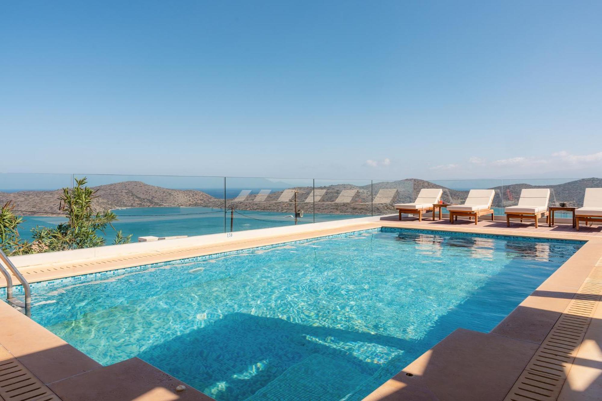 Elounda Panorama Villa ภายนอก รูปภาพ