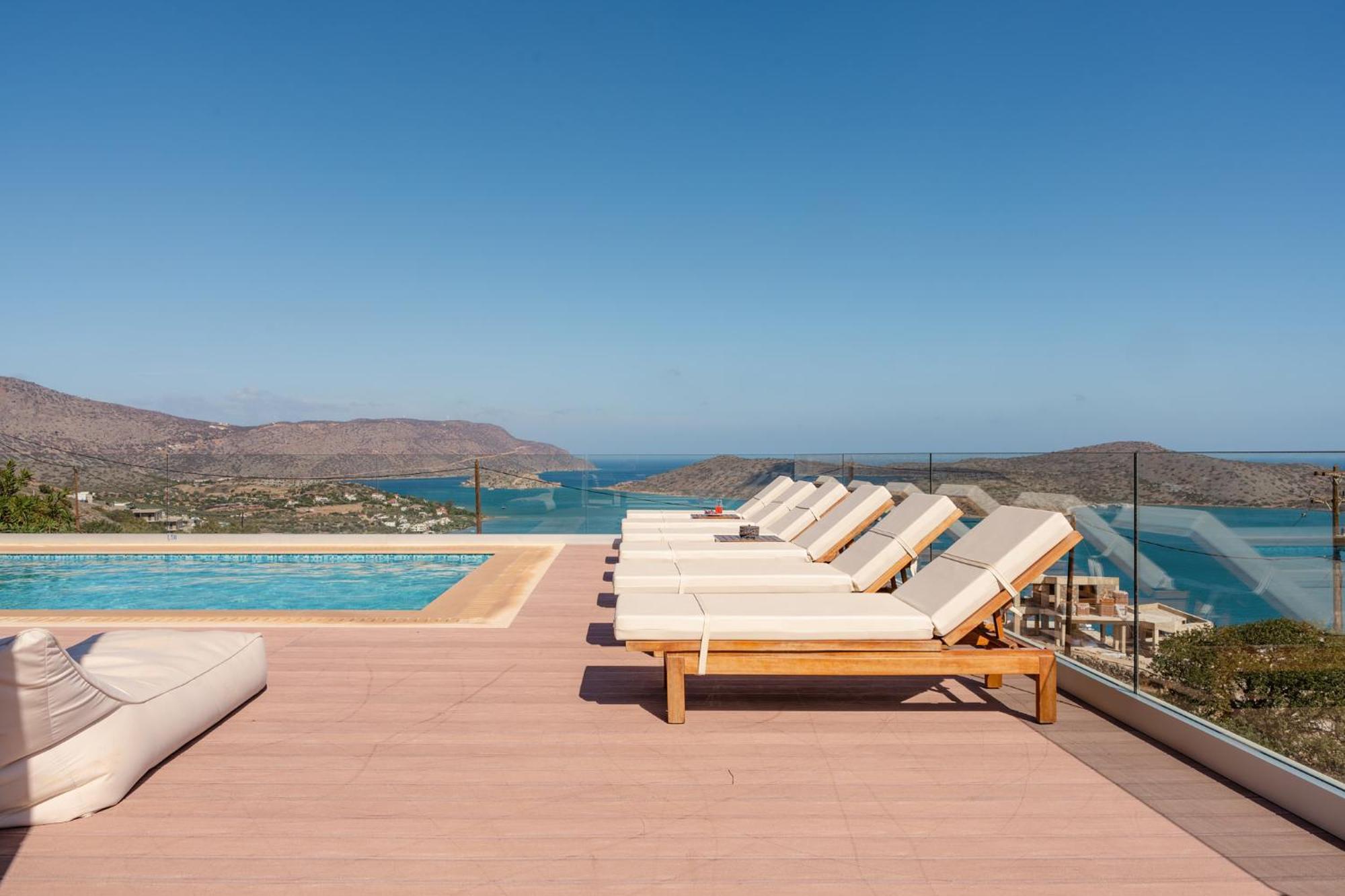 Elounda Panorama Villa ภายนอก รูปภาพ