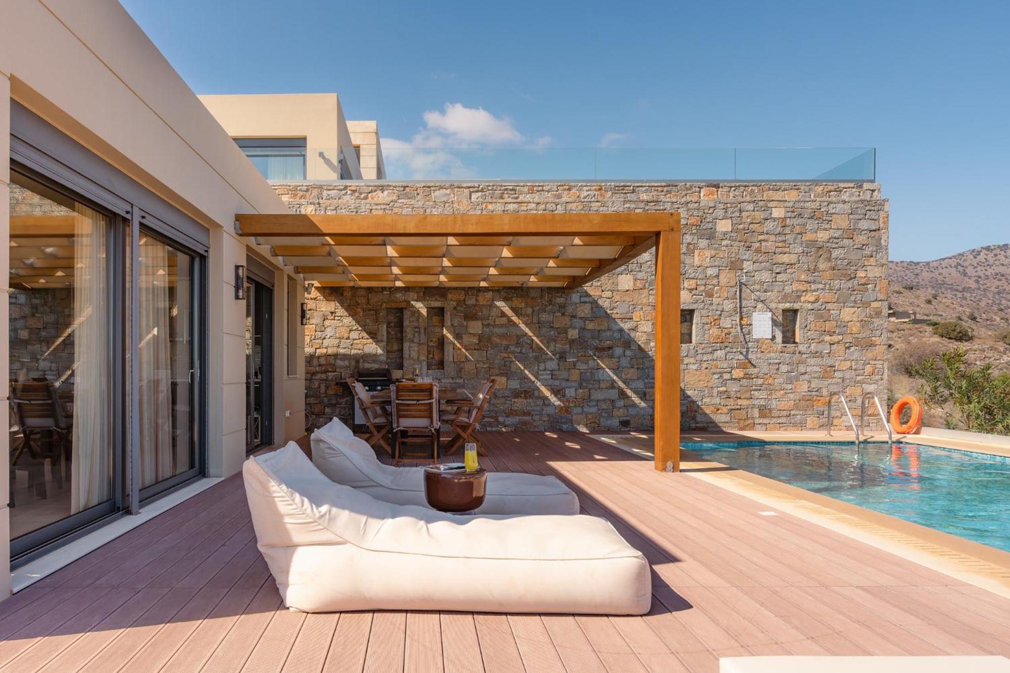 Elounda Panorama Villa ภายนอก รูปภาพ